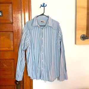 Men’s XL Vintage Denim Button-Up